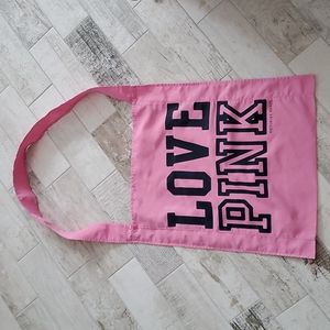 Collectible Victoria's Secret Pink Love Tote Bag